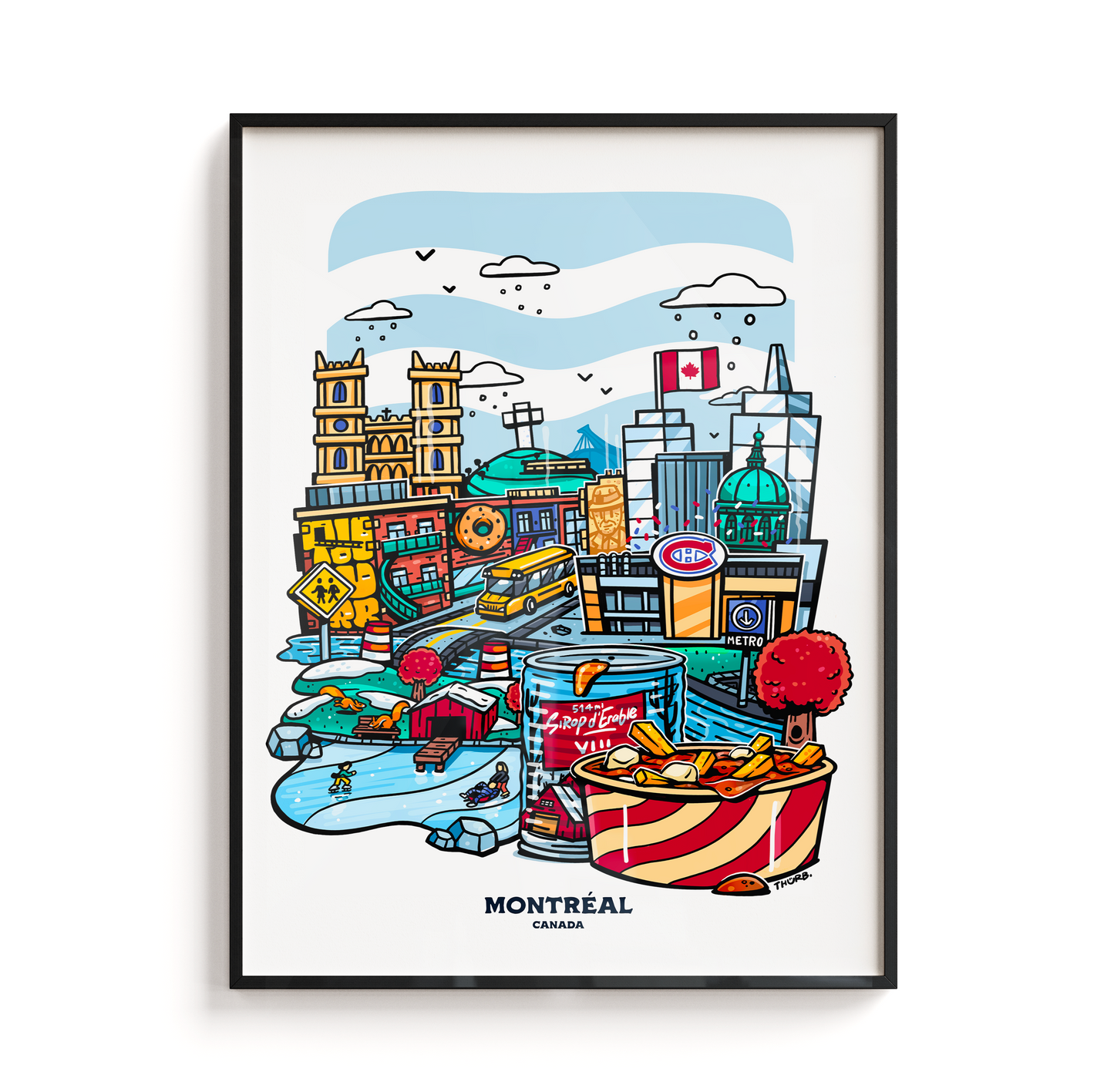 Affiche Ville Montréal