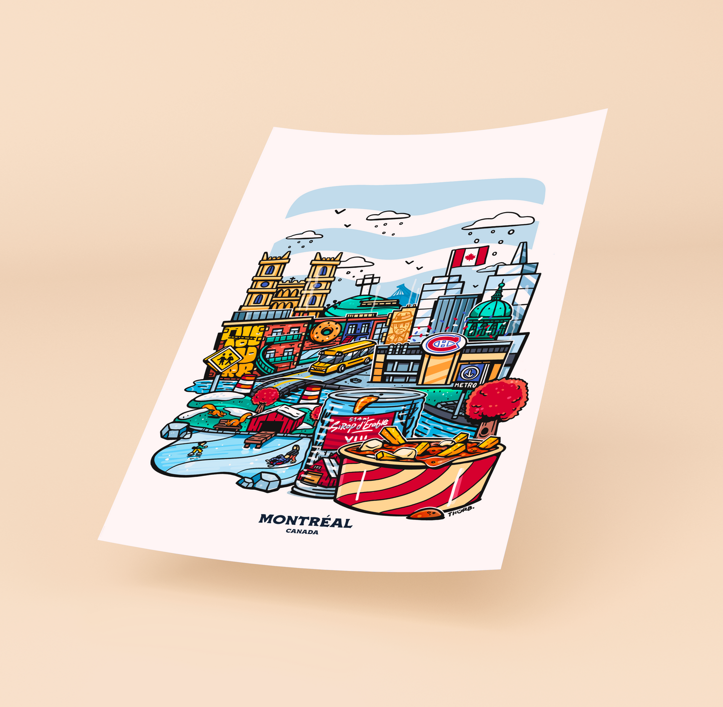 Affiche Ville Montréal