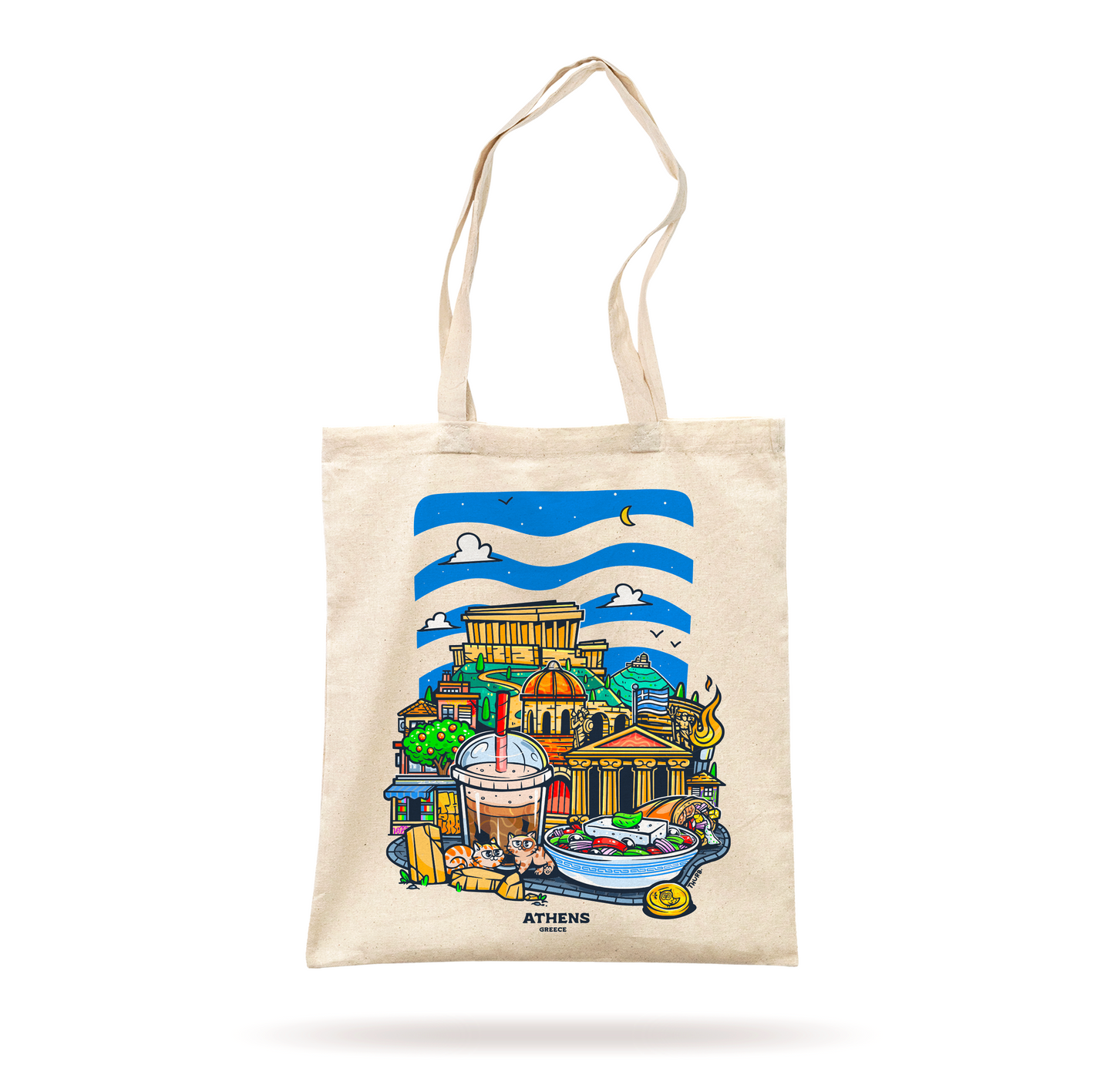 Tote Bag Athènes