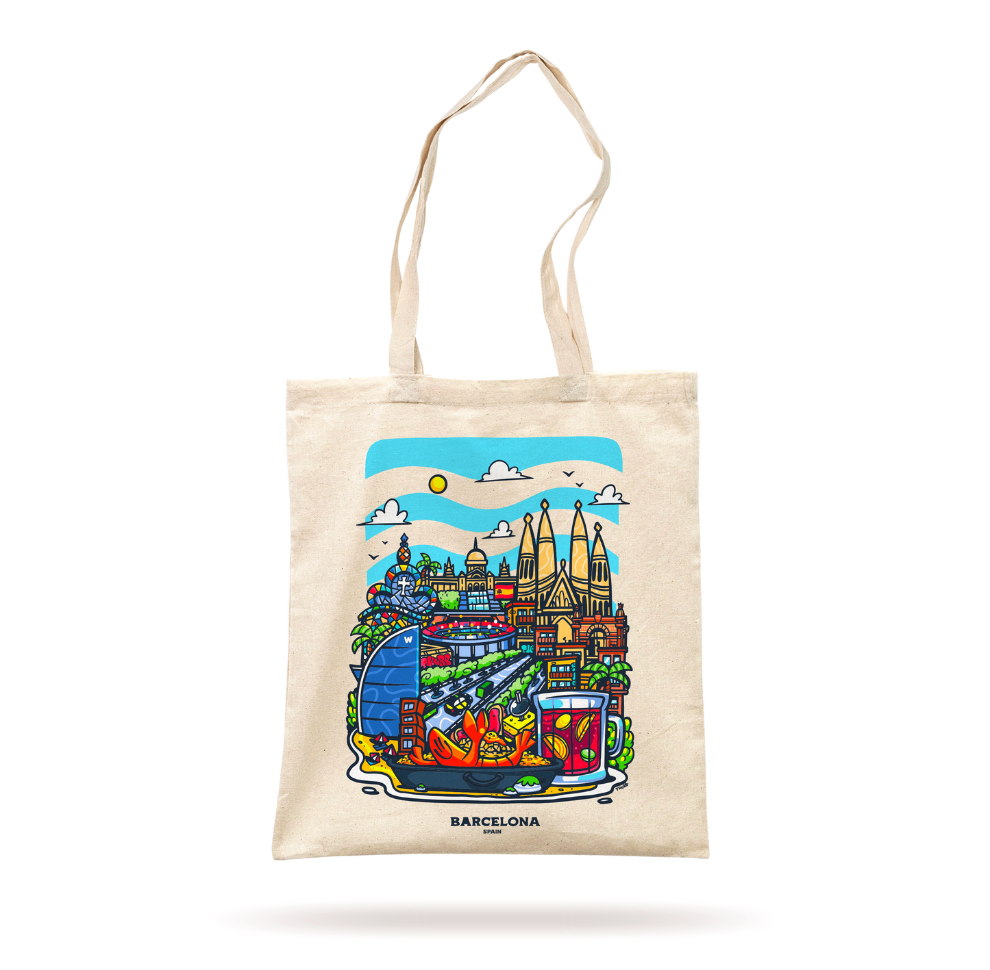 Tote Bag Barcelone